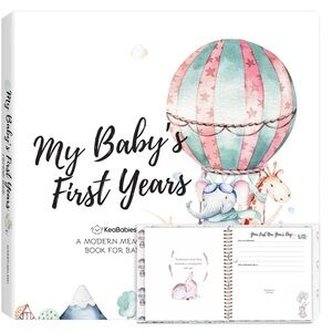 New KeaBabies Baby’s First Years Memory Book